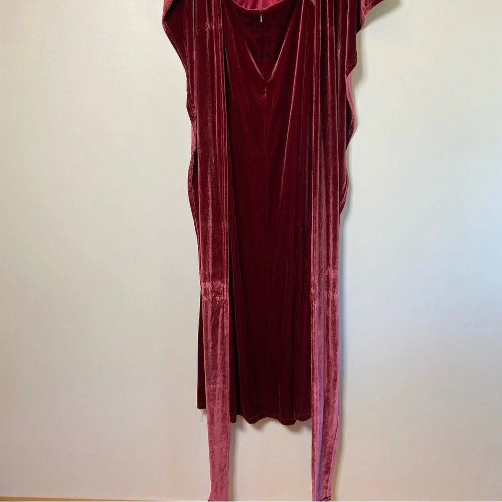 Revelry Micah Convertible Velvet Dress Bridesmaid - Picture 8 of 8